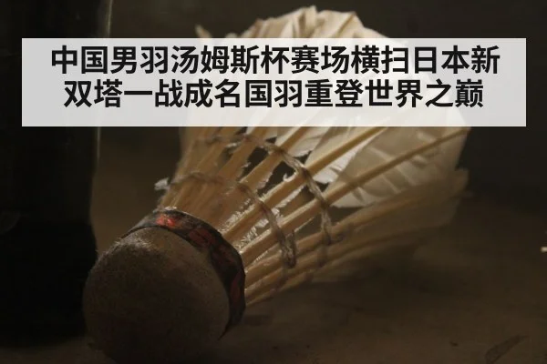 中国男羽汤姆斯杯赛场横扫日本新双塔一战成名国羽重登世界之巅